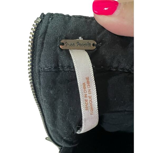 Free People Tweed Shorts Frayed Hem Size 0 Ivory Color - Picture 2 of 9